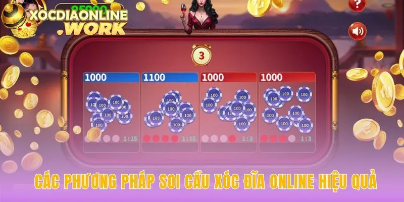 Soi cầu xóc đĩa là kỹ năng quan sát các quy luật lặp lại