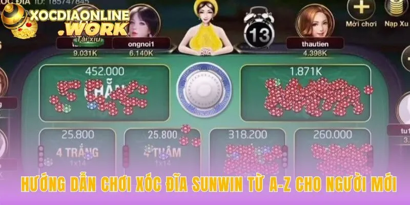 Hướng dẫn chơi xóc đĩa Sunwin giúp nhập cuộc nhanh chóng