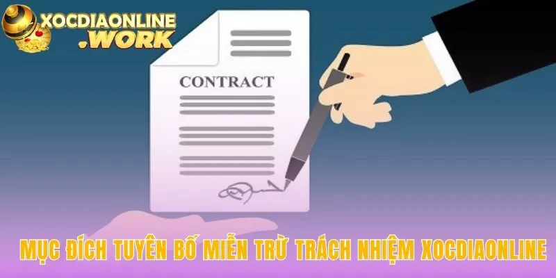 Tuyên bố miễn trừ trách nhiệm tạo dựng môi trường minh bạch