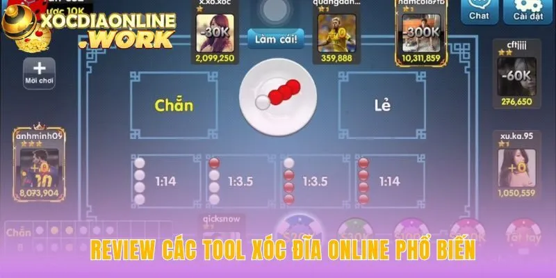 Review tool xóc đĩa và đánh giá các phần mềm online phổ biến