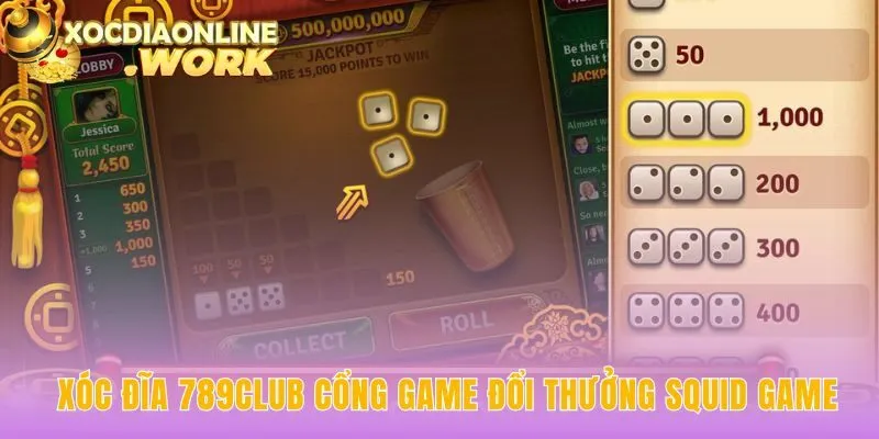 Xóc đĩa 789club tái tạo không khí kịch tính từ Squid Game