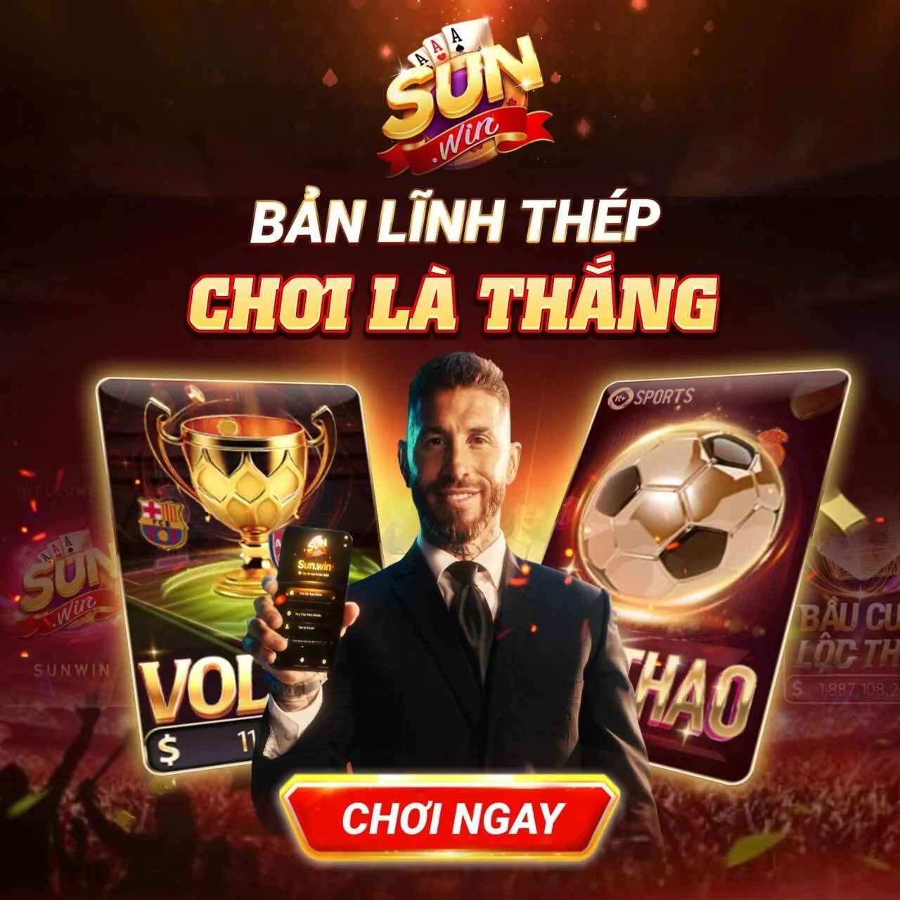 Chiến lược Sergio Ramos hợp tác Sunwin